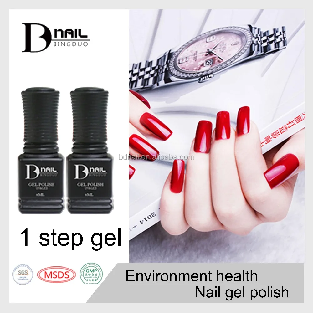 Nail Salon Gel Polish One Step Gel Polish Soak Off Uv Color Gel Nail