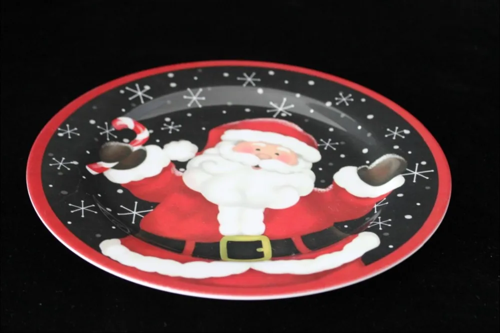 11inch melamine christmas plate