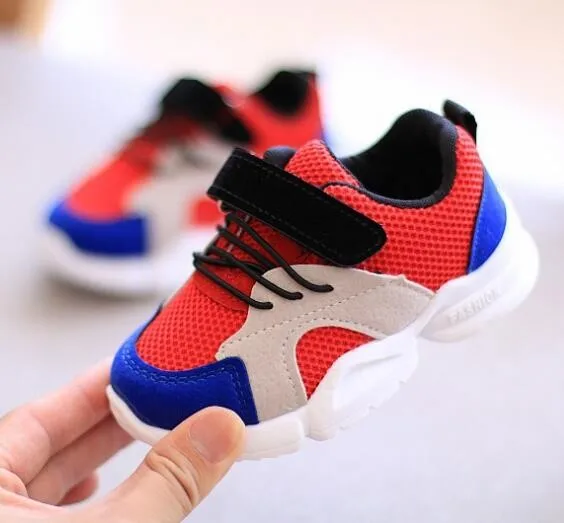 Toddler Walking Shoes For Kids With Breathable Mesh And Flexible Sport