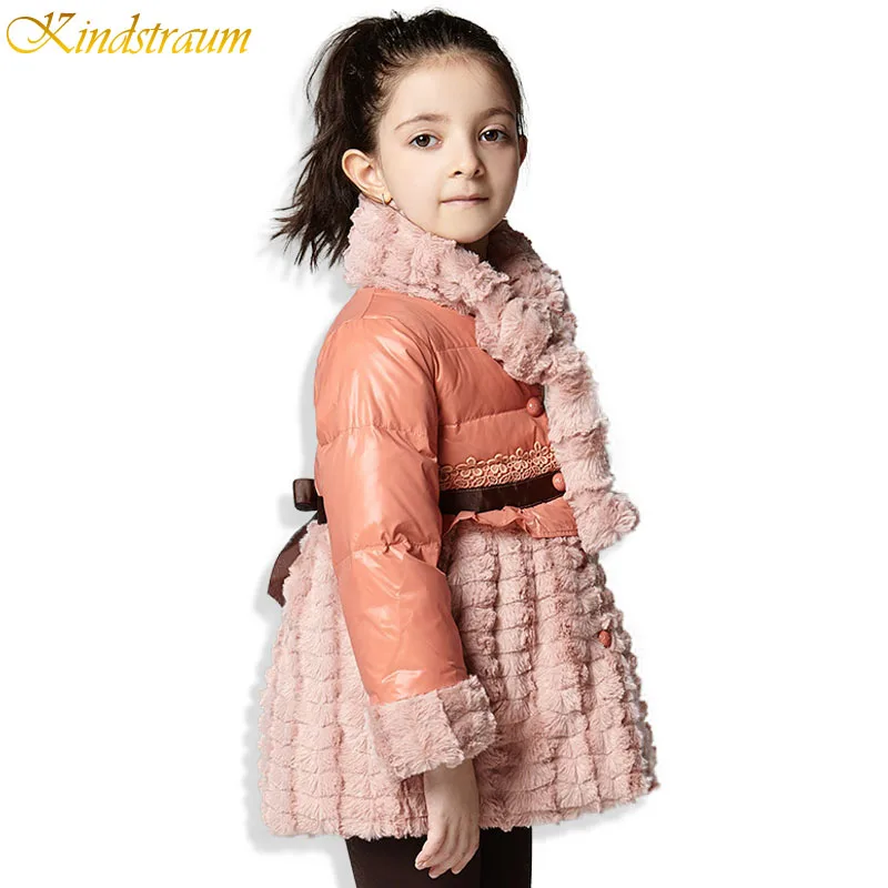 Kindstraum 2016 New Children s Down Jacket for Girls Winter Coat High Quality Brand Warm Winter