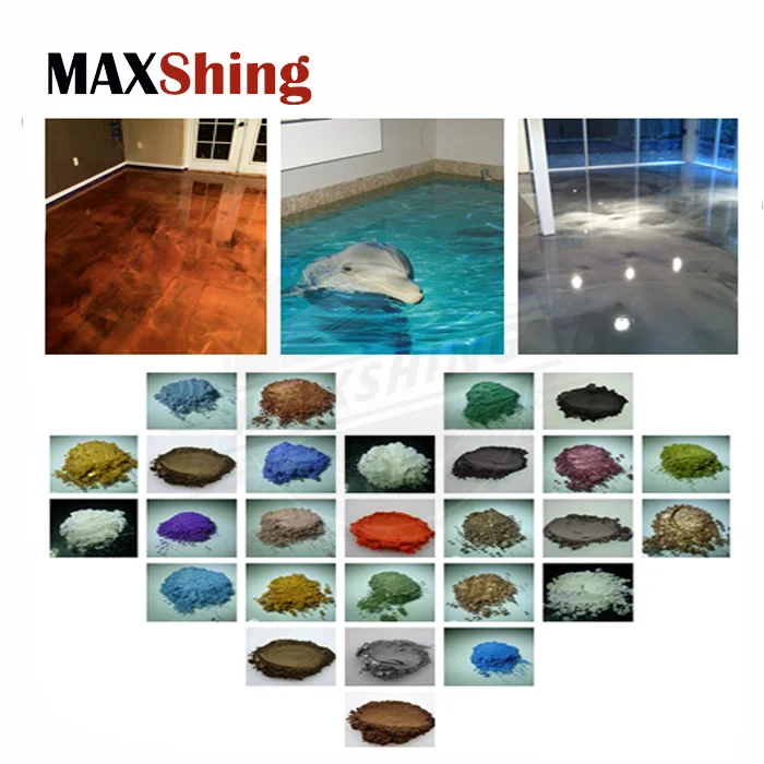 Metallic Epoxy Pigment Metal Colors Pigment Powders For Floor Coating