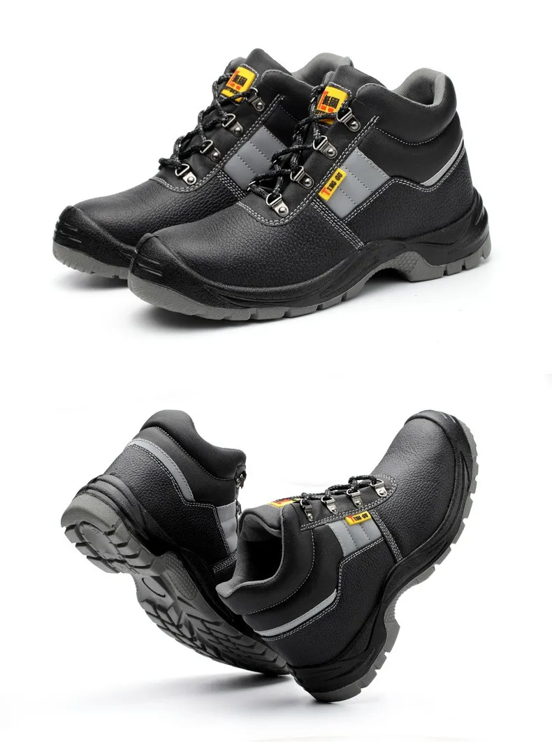 6kw Leather Dielectric Esd Safety Shoes Electrical Steel Toe And Sole