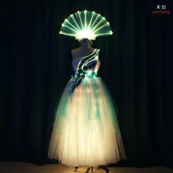 Amazing Pixel Led Dress With Led Light 