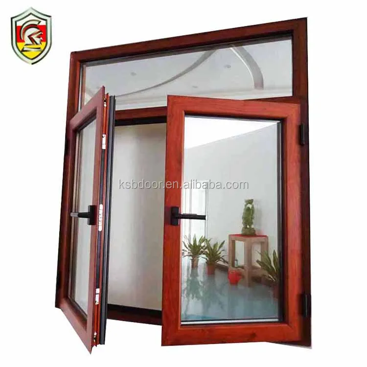 6mm insulated tempered glass pictures aluminium casement window and door