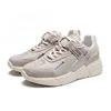 Fashion Leather and Mesh Upper Soft Platform Sneakers Women Breathable Female Sneakers