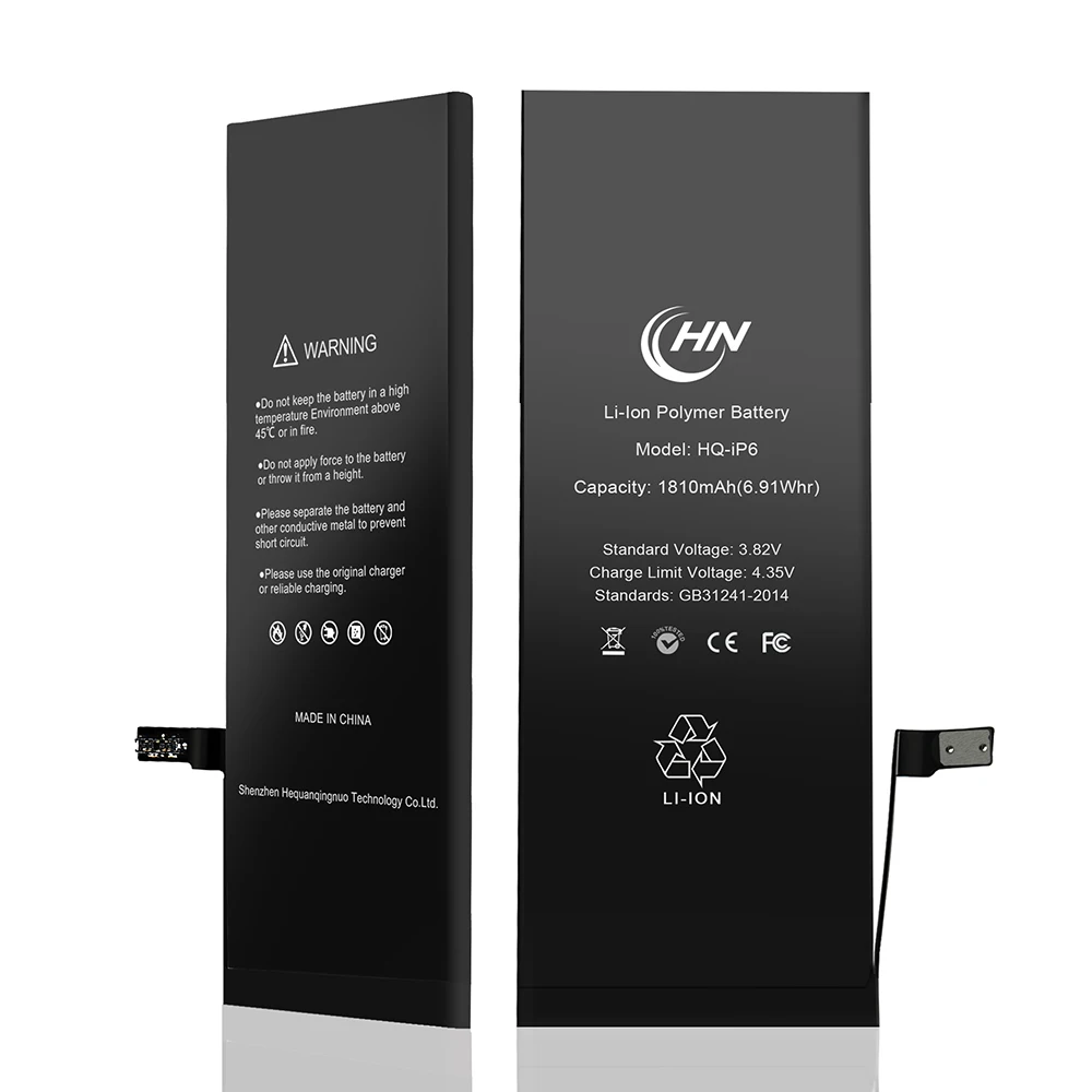 Customized All Model Mobile Cellphone Battery For Iphone6 Original
