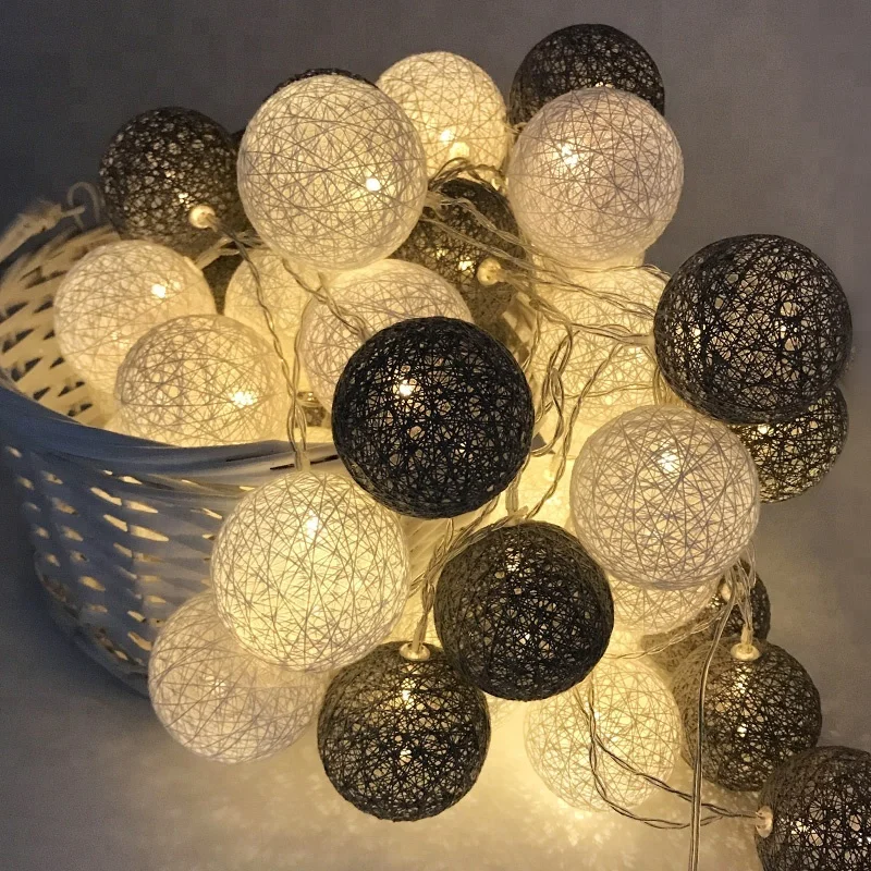 Led Cotton String Light Mini Ball For Christmas Indoor Lights Led Cotton String Light Mini Ball For Christmas Indoor Lights