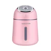 2019 LED mini car usb table air aroma diffuser, mist humidifier with fan