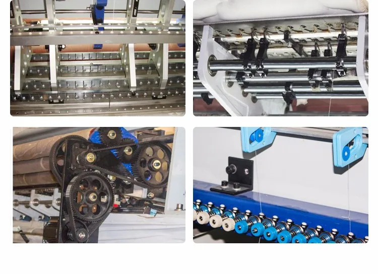 High speed mattress multing needle chain stitch quilting machine for tack and jump design