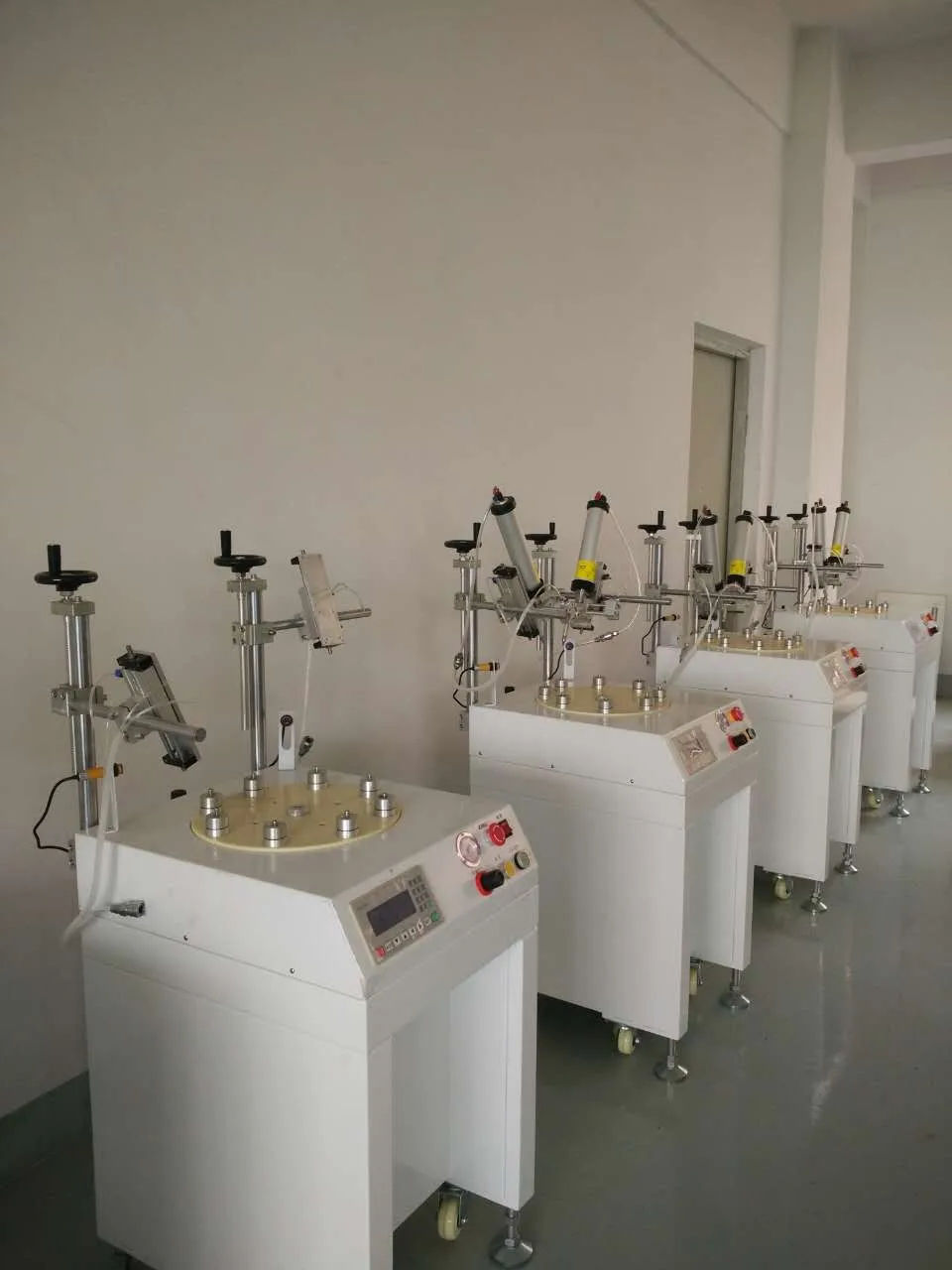 Led Bulb Glue Dispensing Machine With Two Glue Heads High Capacity