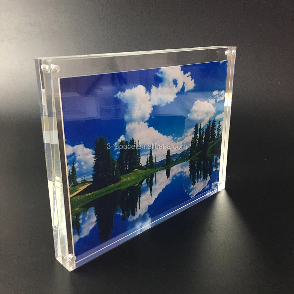 Customized 4x6 Acrylic Photo Booth Frames For Photo Booth