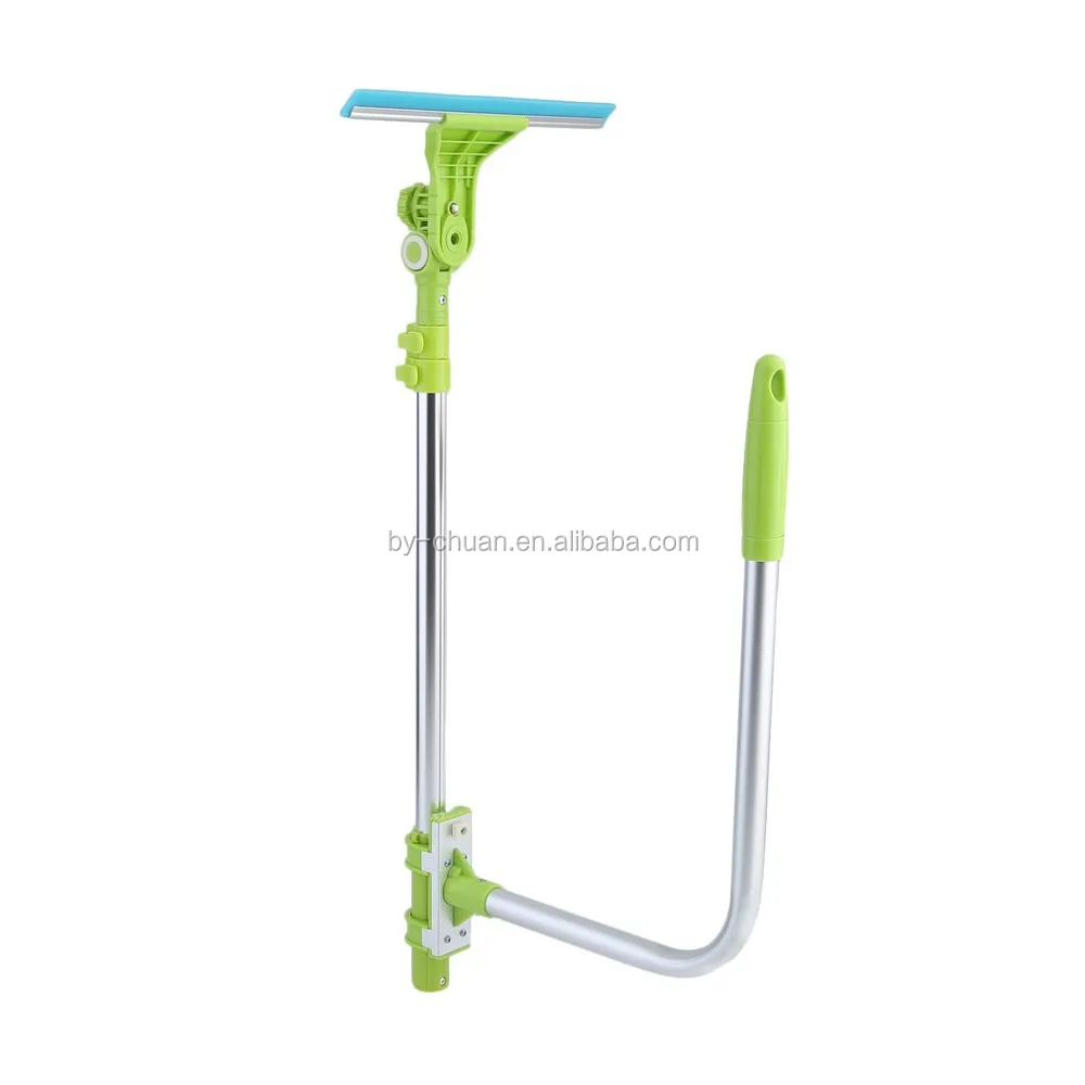 U-type Telescopic High Rise Window Cleaner Glass Dust Cleaning