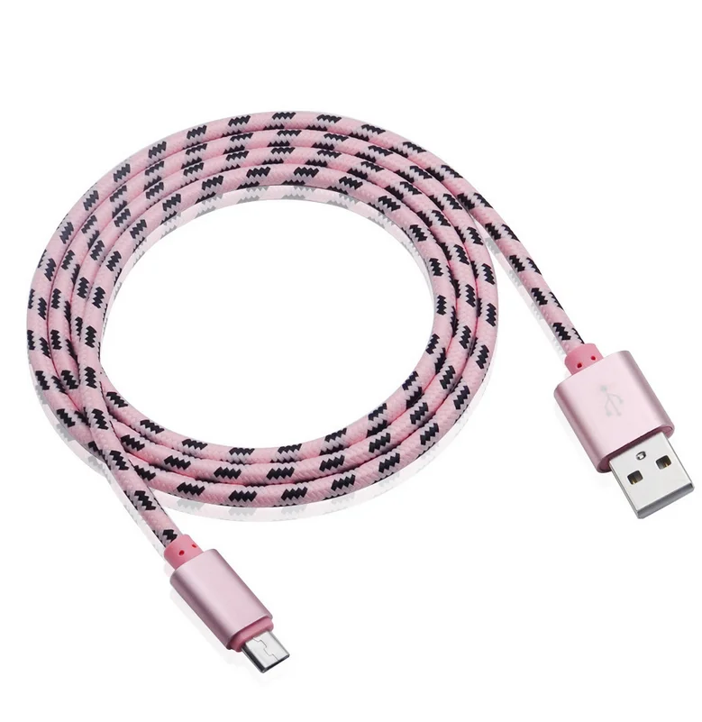 Amazon Top Seller 2018 Mobile Phones 4G Usb Cable Nylon Braided Good Quality Usb Data Transfer And Charging Usb Cable