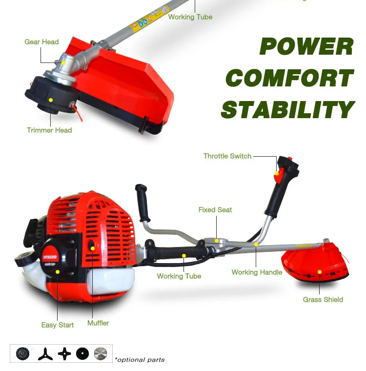 Bc520 Agriculture Gasoline Bushmaster Brush Cutter Buy Bushmaster