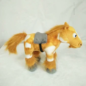 chrisha playful plush rocking horse