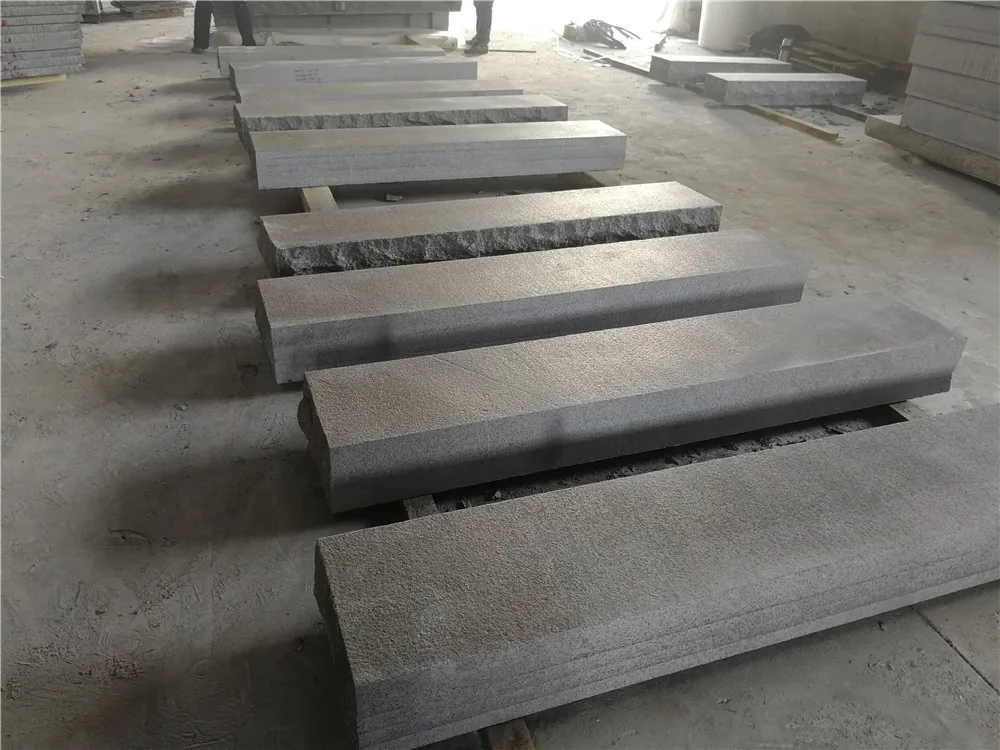 Samistone Grey Granite Dawn g684 granite Steps Stones