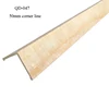 Interior waterproof WPC wall panels 50mm corner line QD-047