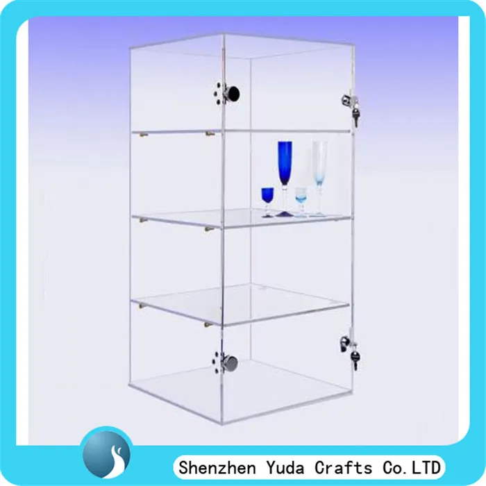 Despoke Brilliant Wine Rack Acrylic Wall Mounted Drinks Rack Lucite Acrylic Plexiglass Wine