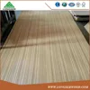 One Side Straight Line 2mm Teak Faced MDF