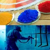 Professional smooth effect Powder Paint for fencing net