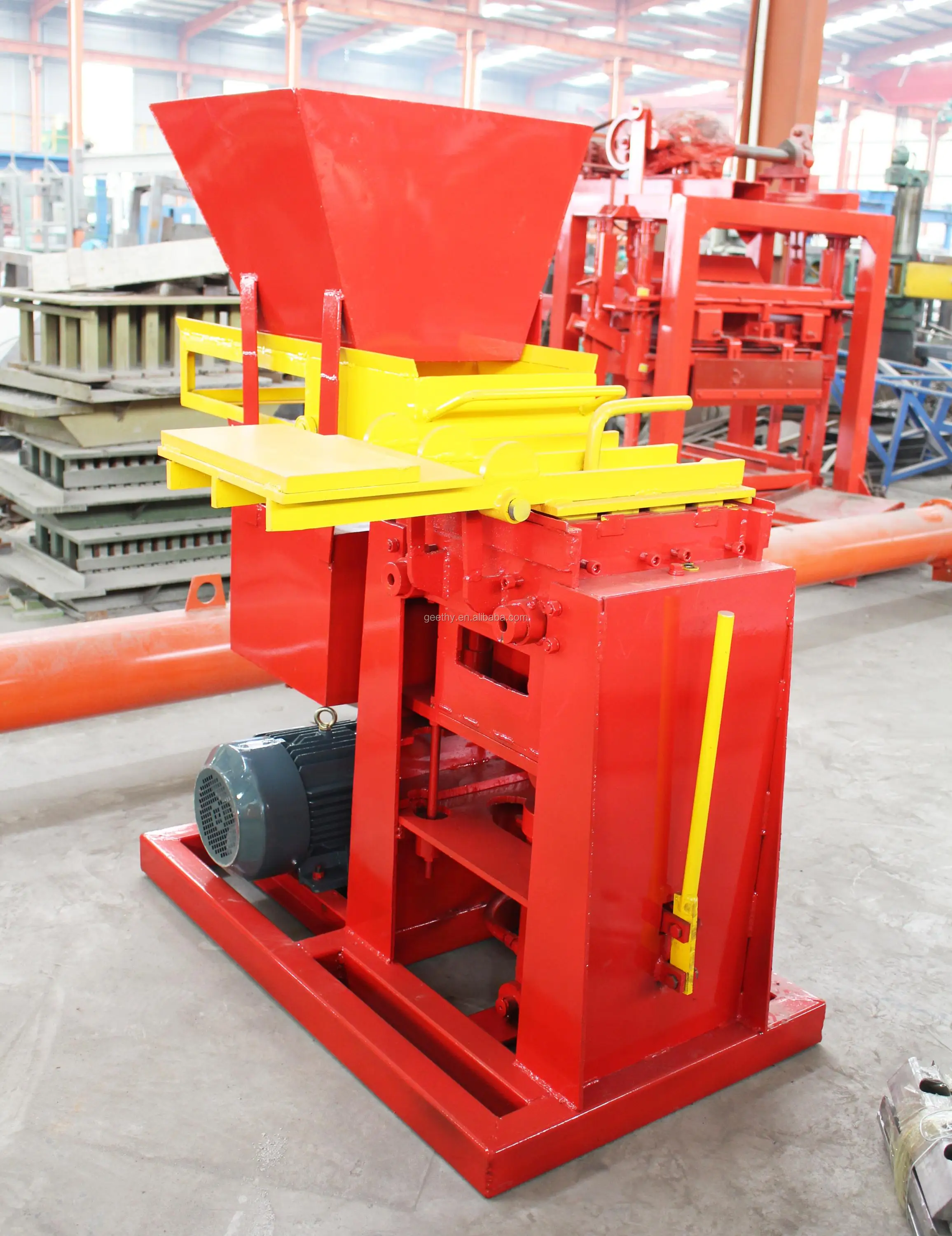 Eco Master 7000plus Thailand Soil Interlocking Brick