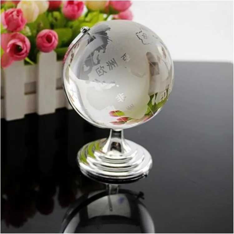 Wholesale High Quality Crystal Globe Model For Decoration Gift Buy