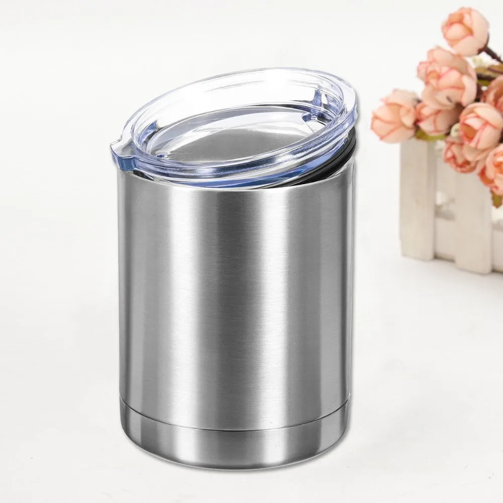 10 Oz Stainless Steel Lowball Tumbler Vacuum Insulated Cup Travel Mug