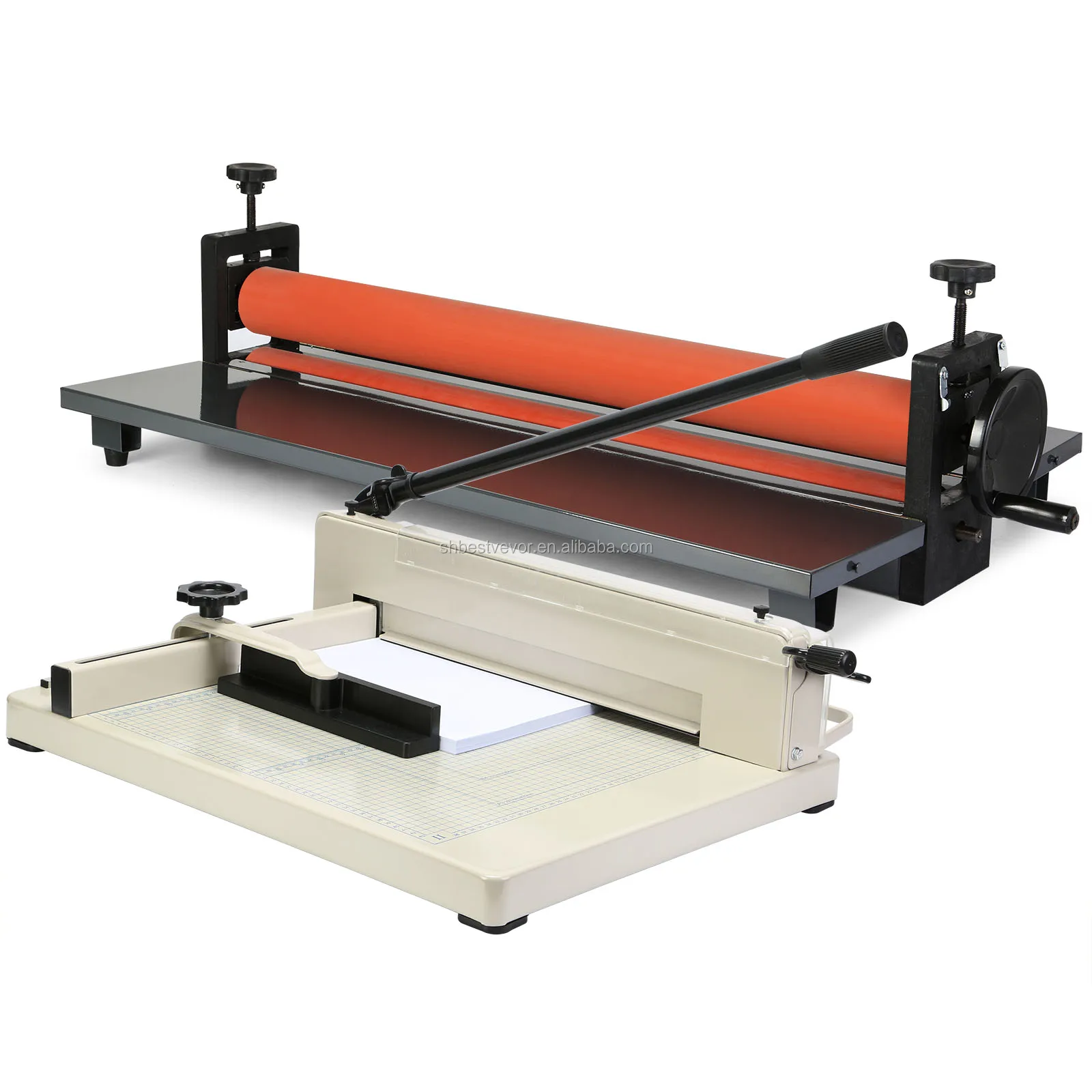 29.5" 750mm Manual Cold Roll Laminator + Heavy Duty Steel 17