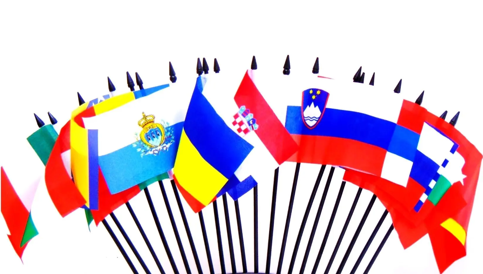 Caribbean 3x5/' Flag Set of 20 Country Lightweight Polyester Flags NEW