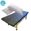 Disposable bed cover with two end elastic, medical bed sheet with elastic