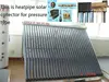 2016 Heat Pipe Solar Collector For Solar Hot Water Heating System