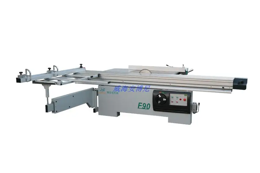 System Precision Sliding Table Scroll Bench Saw Machine Wood