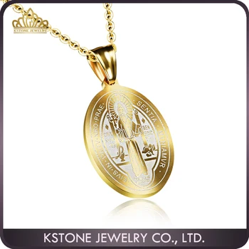 24k gold virgin mary pendant