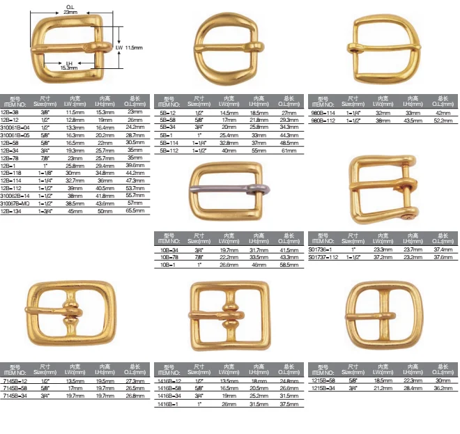 Belt Buckle Manufacturers Solid Brass Belt Buckle Flat Belt Buckle ...