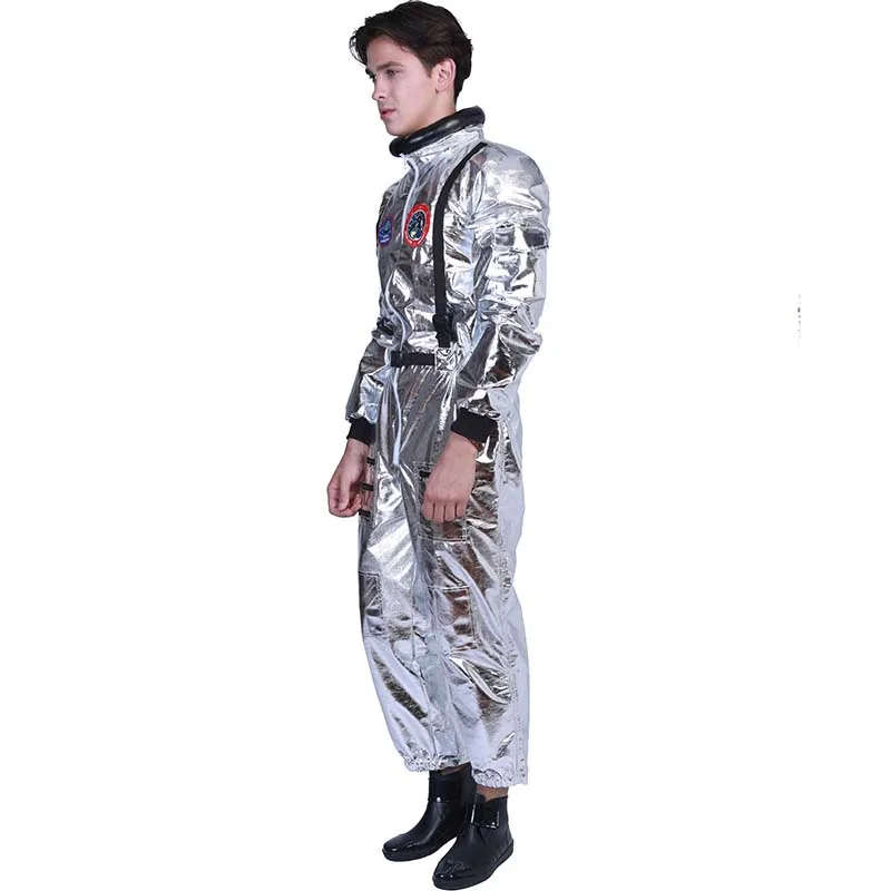 Halloween Carnival Party Fancy Dress Cosplay Adult Man Spaceman Outfit ...
