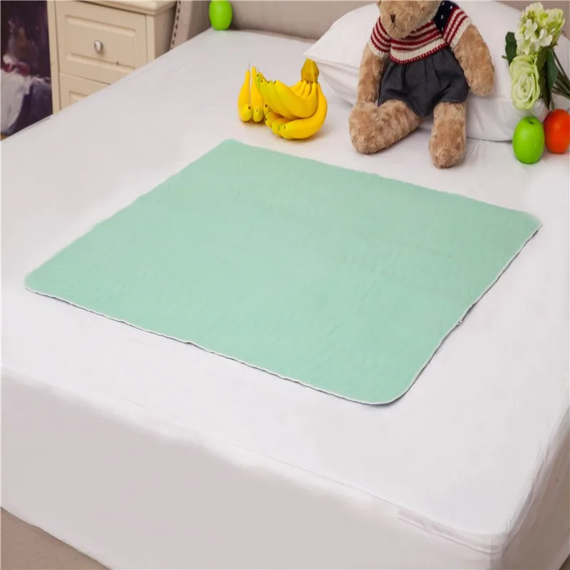 Super Absorbent 100 Cotton Surface Waterproof Baby Bed Sheet Washable