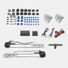 Universal 2 Door Vehicle Electric Power Window Conversion & Switch Kit