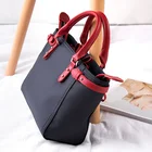 Popular newest custom printing nylon lady tote bag designer handbags wholesale china