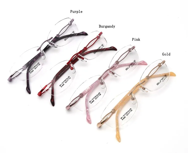 Rimless Eyeglasses Frame Made In China For Women Buy Naturally