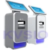 Self service ticket photo document invoice printing Kiosk manufacturer in China for logistic hospital photo printing house