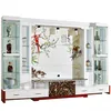 new model industrial tv stand modern wooden furniture tv showcase