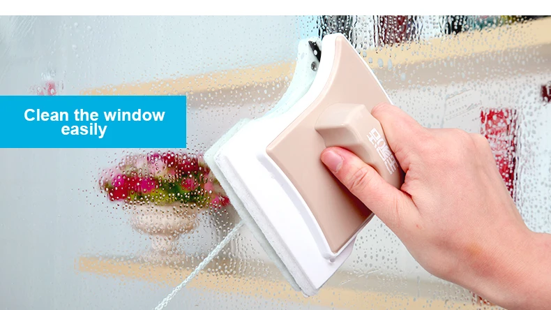 DOUBLE SIDED 16-24MM THICKNESS WINDOW/GLASS MAGIC WIPER MAGNETIC WINDOW WIZARD WIINDOW CLEANER