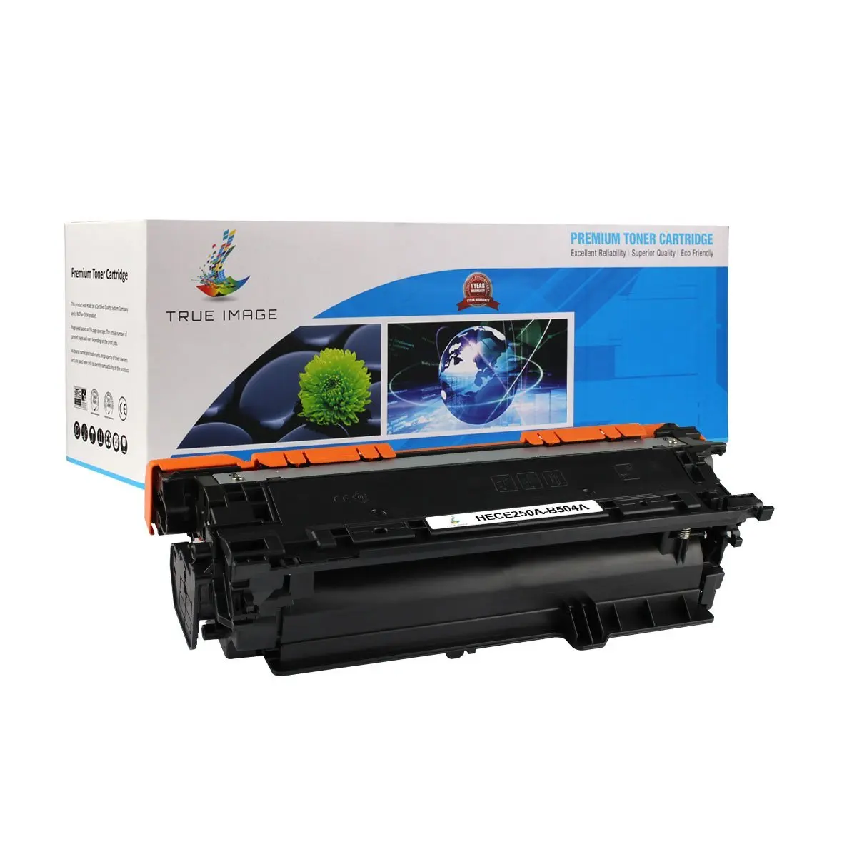 Works with: Color Laserjet CP3525 CP3525X CP3525DN CP3525N CM3530FS MFP CM3530 Black MS Imaging Supply Compatible Toner Replacement for HP CE250A
