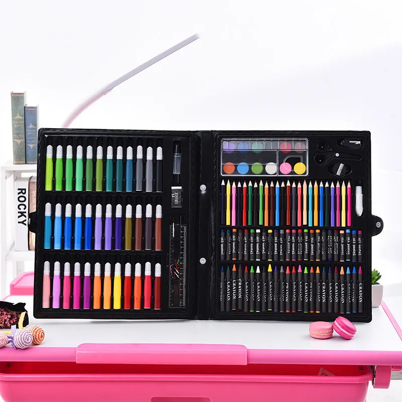 Drawing Art Set For Kids As Gift Painting Art Supplies Deluxe Plastic