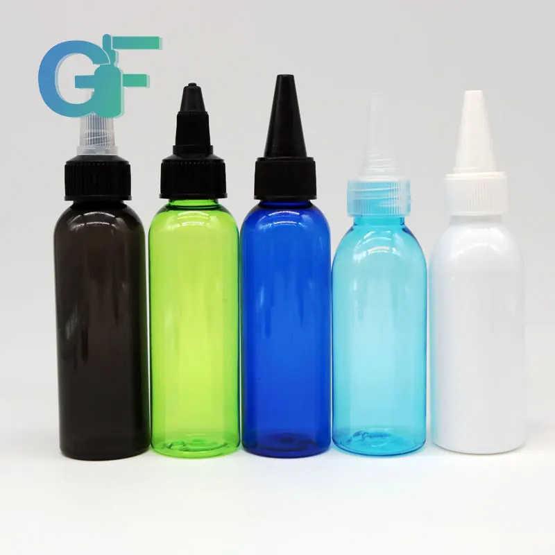 Pet Squeeze 60ml 4 Oz 120ml Plastic Dropper Bottles With Twist Cap
