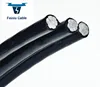 Cable wire electrical xlpe insulated duplex service drop 2 core abc cable 30025 acsr