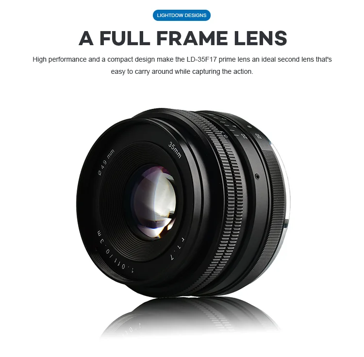 Super Telephoto Manual Focus 35Mm F/1.7 Camera Lenses For Camera