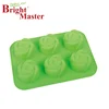 High Quality 6 Rose Muffin Pan Silicone Bakeware Cake Models