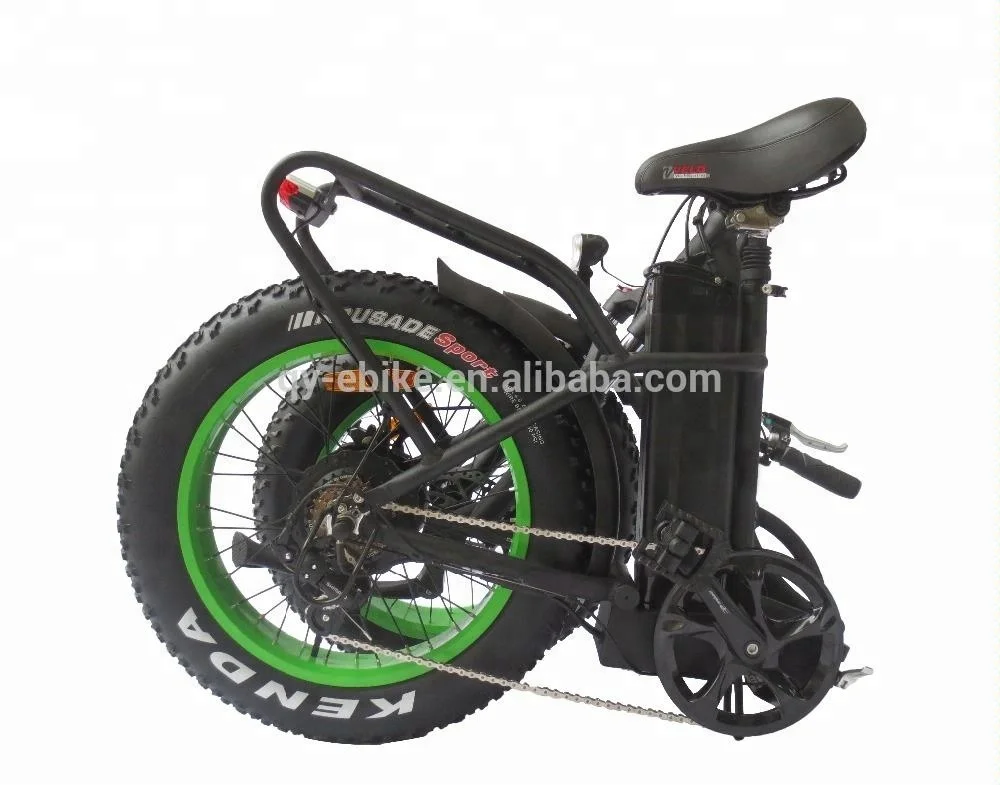 folding motorized bicycle