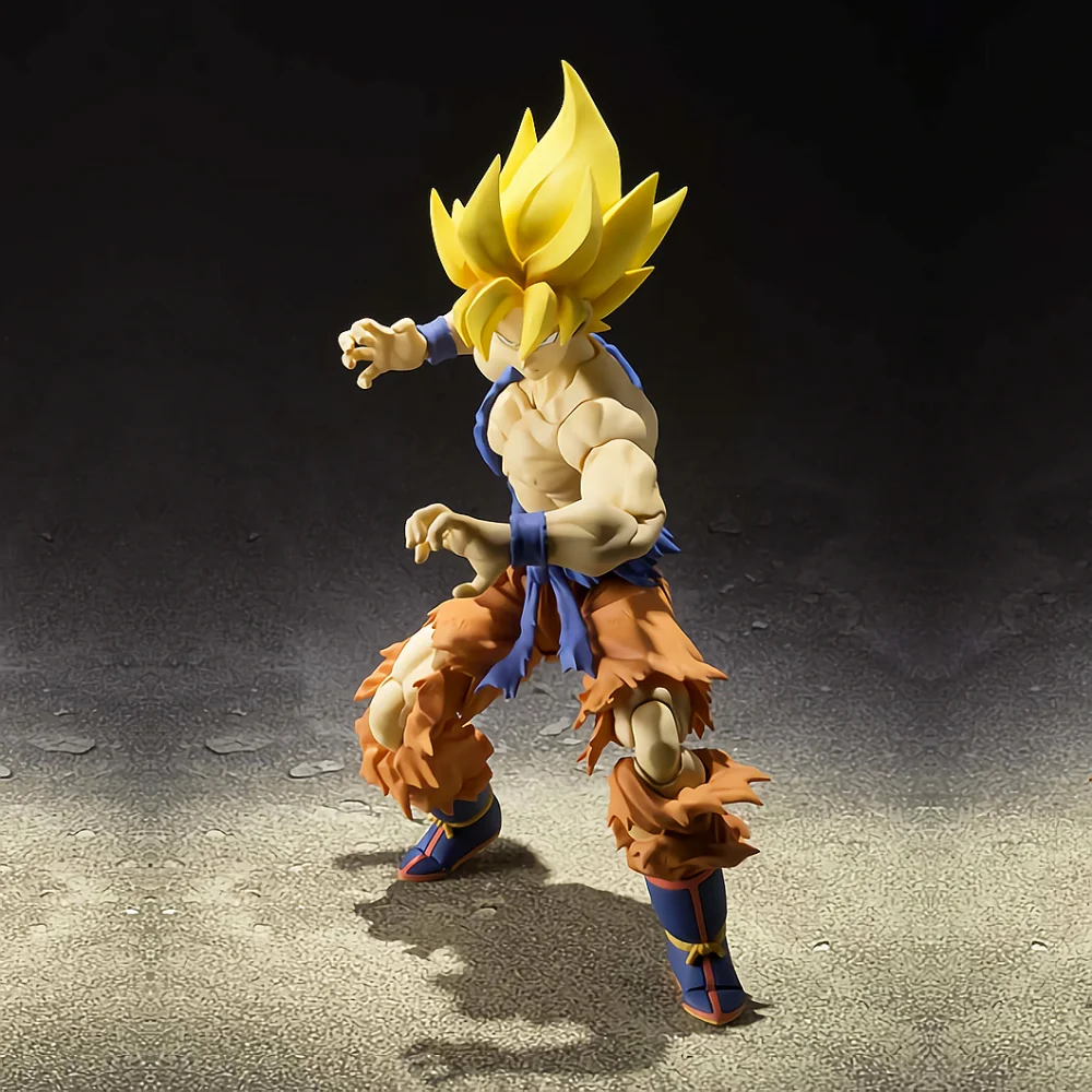 Bandai S.h. Figuarts Dragon Ball Z Super Saiyan Goku Action Figure ...